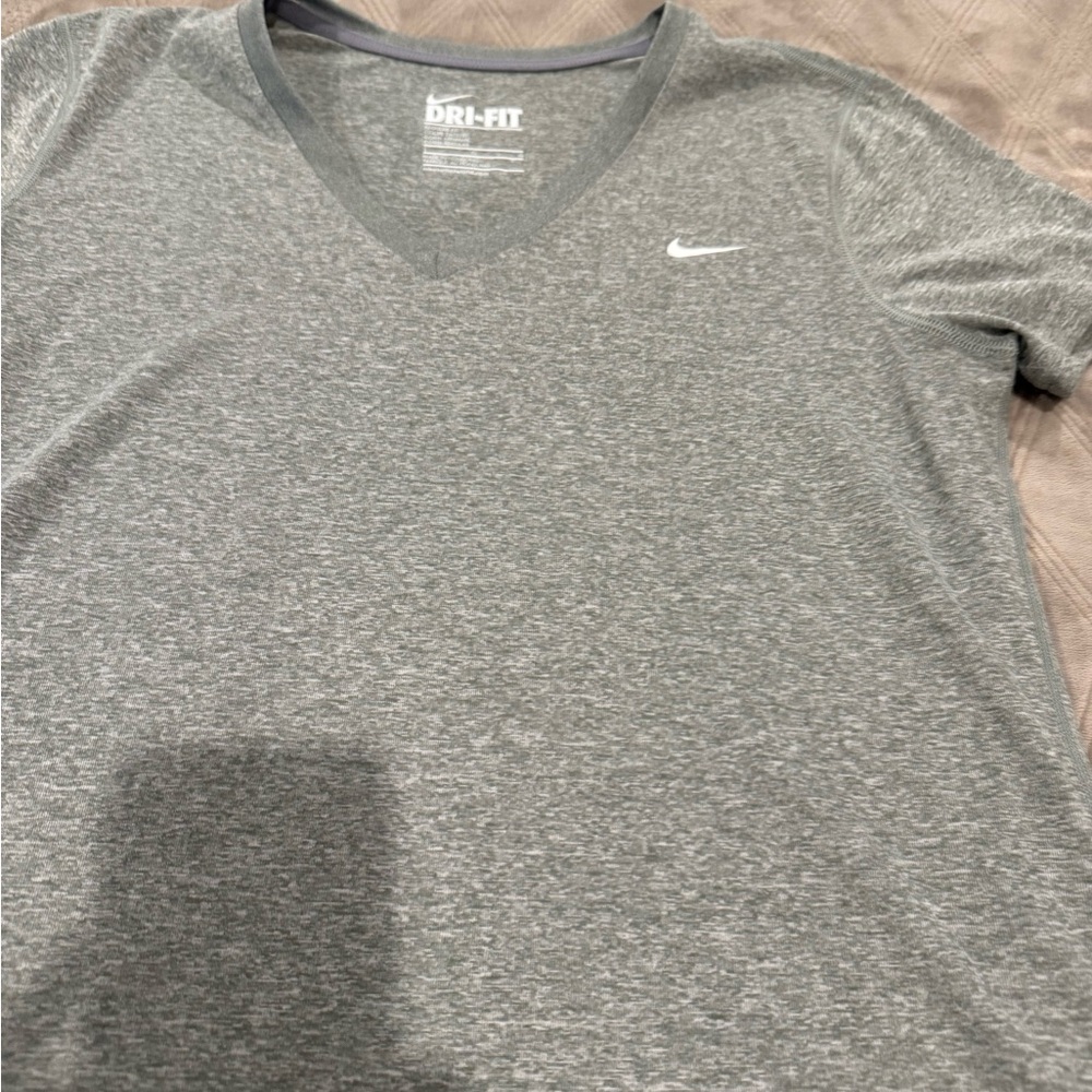 Nike Woman’s Gray Dri-FIT Shirt